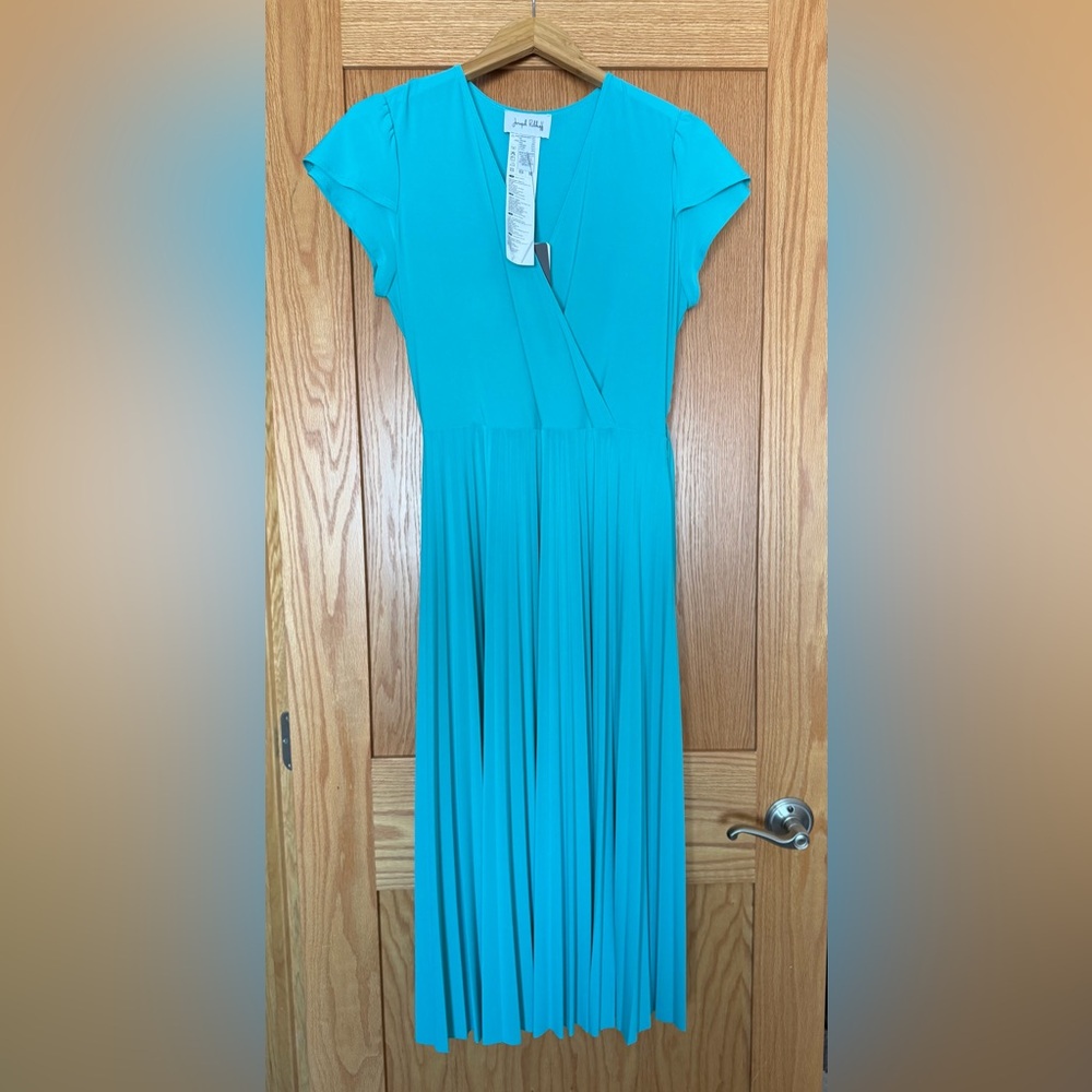 Joseph Ribkoff  midi dress with pleated skirt - size 10 - NWT